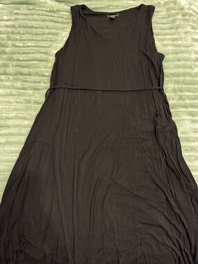 Simply Vera Vera Wang Black Sleeveless Maxi Dress